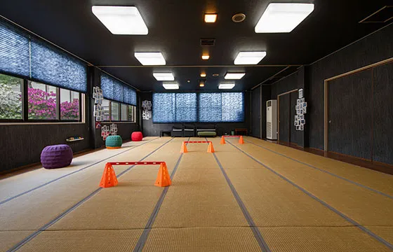 天候を気にせず遊べる！室内ドッグラン